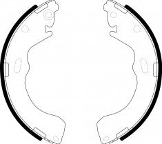 NIBK, Brake Shoes, BS1791, FN3382, BENDIX AUS