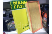 MANN-FILTER, Air Filter C 39, PHB500074, 002, AUDI