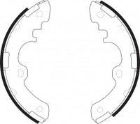 NIBK, Brake Shoes, NR-1047, FN2276, AKEBONO