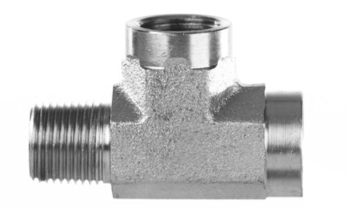 Street Tee 5602-12-12-12 3/4" NPTF Male x 3/4" NPTF Female x 3/4" NPTF Female hydraulic fittings