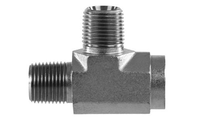 5603-02-02-02 - รันที, 1/8 "NPTF ตัวผู้ x 1/8" ตัวเมีย NPTF x 1/8 "อุปกรณ์ไฮดรอลิกตัวผู้ NPTF (080145)