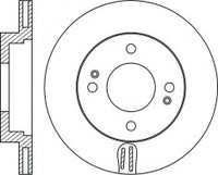 Rotor Disc, NIBK, 4615A105, RN1812V, MITSUBISHI (018282)