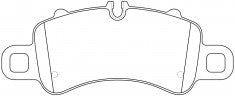 NIBK, Brake Pad, D1905-9133, PN0690, FMSI
