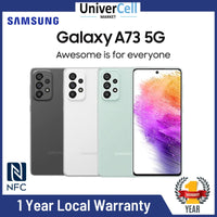 Samsung A73 5G (NFC) Local Set 1 Year Samsung Warranty | 120Hz Refresh Rate | Snapdragon 778 5G | Super AMOLED Plus