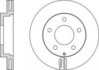 จานโรเตอร์, NIBK, 561716B, RN1061V, BENDIX (017953)