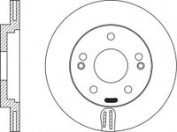 Rotor Disc, NIBK, 51712-A6000, RN1562V, HYUNDAI (017697)