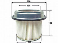 ไส้กรองอากาศ JS, 28103-43600, A343J, HYUNDAI (034156)