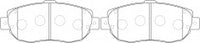 NIBK, Brake Pad, A-395K, PN1324, AKEBONO