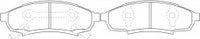 NIBK, Brake Pad, 12370008, PN0314, BUICK GM