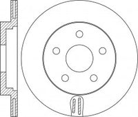 Rotor Disc, NIBK, 43206-4CE0A, RN1632V, NISSAN (018549)