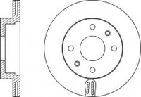 แผ่นโรเตอร์, NIBK, 51712-07000, RN11001V, HYUNDAI (017545)
