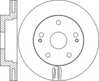 Rotor Disc, NIBK, 43512-F4010, RN2032V, TOYOTA (018873)