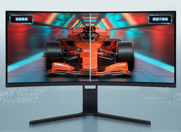 Xiaomi Mi Curved Display Gaming Monitor 34 นิ้ว 21:9 144Hz อัตราการรีเฟรชสูง 1500R Curvature WQHD 3440x1440 ความละเอียด 121% sRGB Wide Color Gamut เทคโนโลยีซิงค์ฟรี