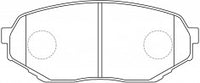 NIBK, Brake Pad, A-623K, PN3473, AKEBONO
