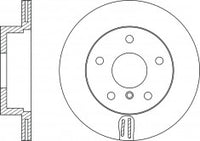 Rotor Disc, NIBK, 562442B, RN1306, BENDIX EUR (009846)