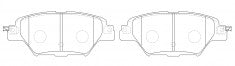 NIBK, Brake Pad, D1934-9157, PN2516, FMSI
