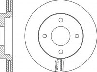 Rotor Disc, NIBK, 40206-EE320, RN1995V, NISSAN (018454)