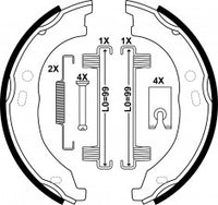 NIBK, Brake Shoes, 4241.N5, FN0681, CITROEN