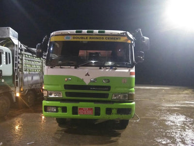 MITSUBISHI FUSO 1997 6D40 FS510VZ รถบรรทุกดีเซล (8x4) (RHD) (014453)