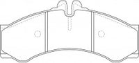 ผ้าเบรค NIBK DB1969 PN0107 BENDIX AUS (017822)