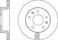Rotor Disc, NIBK, 561992B, RN1067V, BENDIX (016990)