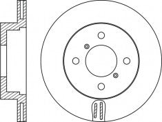 Rotor Disc, NIBK, 55311M75F00, RN1787V, MARUTI (017380)