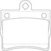 NIBK, Brake Pad, DB1418, PN0125, BENDIX AUS