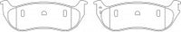NIBK, Brake Pad, D981, PN0607, BENDIX