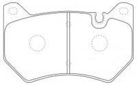 ผ้าเบรค NIBK 80A698151B, PN0893, VAG (009717)