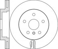 Rotor Disc, NIBK, 34 11 6 775 277, RN1772V, BMW (010575)