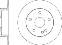 Rotor Disc, NIBK, 562263B, RN1559, BENDIX (018153)