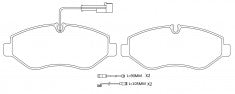ผ้าเบรค NIBK DB1973 PN0410W BENDIX AUS (017812)