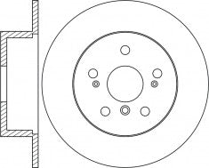 Rotor Disc, NIBK, 42431-06070, RN1223, TOYOTA (018888)