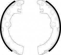 NIBK, Brake Shoes, NN-5532, FN9944, AKEBONO