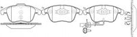 ผ้าเบรค NIBK 8K0 698 151A, PN0398W, AUDI (009674)
