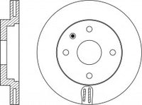 จานโรเตอร์, NIBK, A21-3501075, RN2023V, Chery (016778)