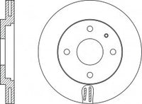 จานโรเตอร์, NIBK, 561324B, RN1031V, BENDIX (009948)