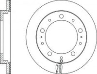 Rotor Disc, NIBK, 42431-60220, RN1215V, TOYOTA (019065)