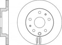 Rotor Disc, NIBK, L206-26-251, RN1502V, MAZDA (018019)