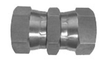 6565-06-06 - ยูเนี่ยน, 3/8" JIC (9/16"-18 เธรด) ตัวเมียหมุน x 3/8" JIC (9/16"-18 เธรด) ฟิตติ้งไฮดรอลิกหมุนตัวเมีย (080916)