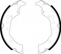 ဘရိတ်ဖိနပ်၊ NIBK၊ BS5035၊ FN2389၊ BENDIX AUS (017076)