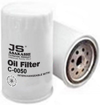 JS,, Oil Filter (SPIN-ON), 928.107.201.03, C0050, PORSCHE