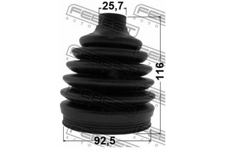 Drive Shaft Boot, FEBEST, 5M0 498 203, 2317-EOS, AUDI (067719)