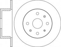 Rotor Disc, NIBK, 561961B, RN1292, BENDIX (018590)
