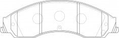 NIBK, Brake Pad, DB1778, PN0618, BENDIX AUS