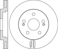 Rotor Disc, NIBK, MN116979, RN1641V, MITSUBISHI (018245)