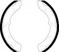 NIBK, Brake Shoes, NR-3031, FN6653, AKEBONO