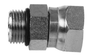ဟိုက်ဒရောလစ် ဆက်စပ်ပစ္စည်းများ၊ 6900-08-06 - 1/2" ORB Male x 3/8" NPSM Female Swivel (011221)