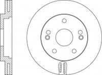 Rotor Disc, NIBK, 51712-2L500, RN1547V, HYUNDAI (017425)