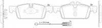 NIBK, Brake Pad, 16 101 035 80, PN0563W, PEUGEOT